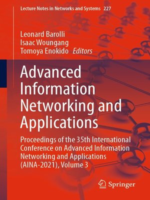 cover image of Advanced Information Networking and Applications